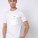 LEE COOPER Crew-Neck T-Shirt with Flap Pocket
