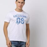 LEE COOPER Logo Print Crew-Neck T-Shirt
