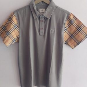 Burberry Men’s Cotton Polo T-Shirt – Timeless British Sophistication