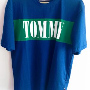Tommy Hilfiger Desert Sky Cotton Regular Fit Logo Printed T-Shirt