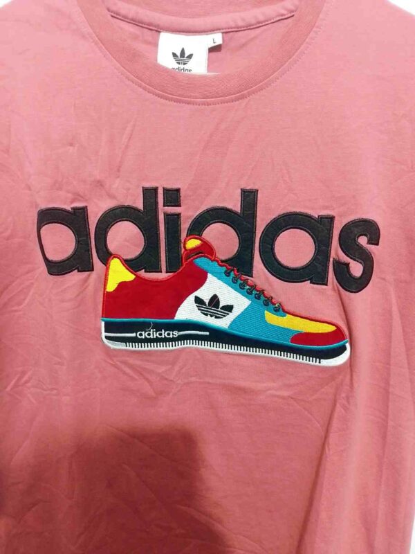 ADIDAS Originals Pure Cotton Slim Fit T-Shirt – Classic Comfort, Iconic Style - Image 2