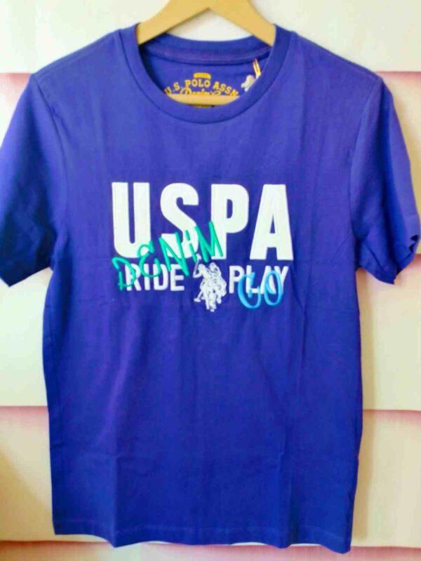 Crew Neck U.S.Polo Cotton T-Shirt