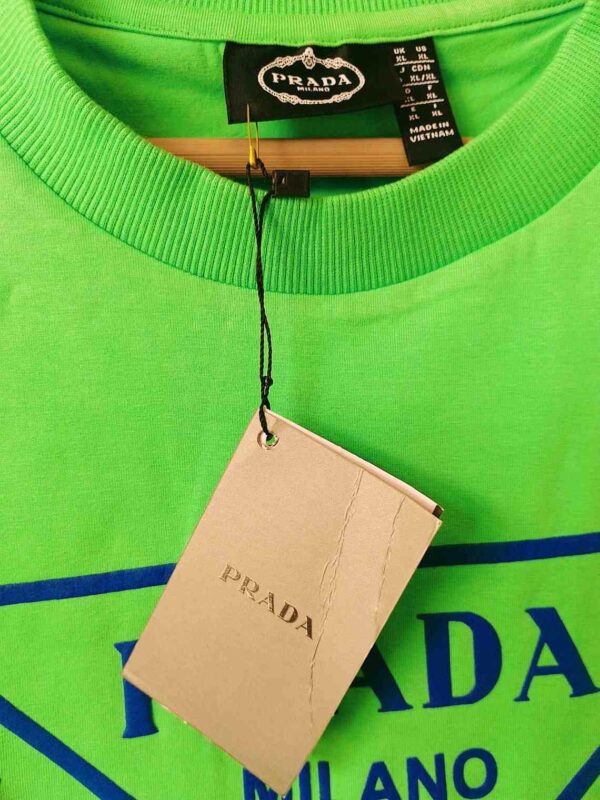 PRADA Cotton T-Shirt for Men – Luxury in Every Thread - Image 2