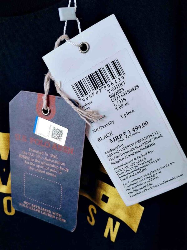 Brand Printed U.S.POLO Cotton T-Shirt - Image 3