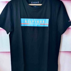 Tommy Hilfiger Men Typography Printed T-Shirt – Bold Style, Iconic Branding