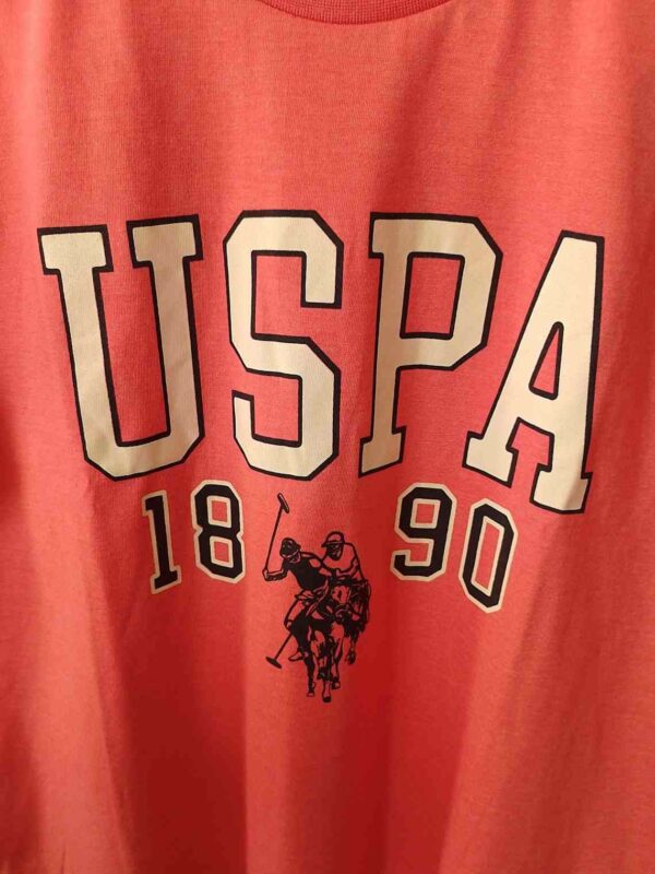 U.S. POLO ASSN. Graphic Print Crew Neck T-Shirt - Image 4