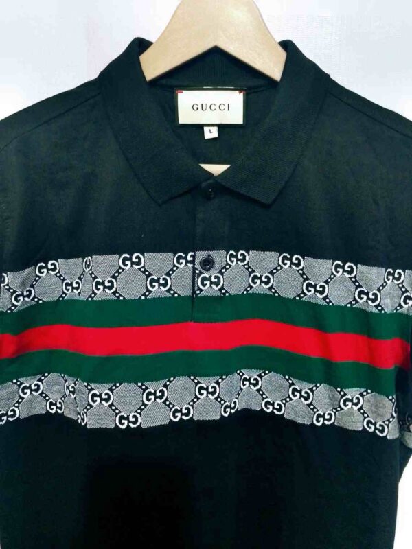 Buy Gucci Black Polo T-Shirt Online – Best Price on Luxury Style - Image 2