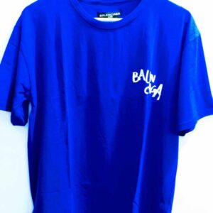 Logo cotton-blend jersey T-shirt in beige - Balenciaga